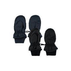 Name it Boys Mini Rękawiczki NITMERIT black 2 szt. - czarny - Gr.rozmiar 6. Czarne szaliki i rękawiczki niemowlęce Name it, bez wzorów, z poliesteru. Za 47,50 zł.