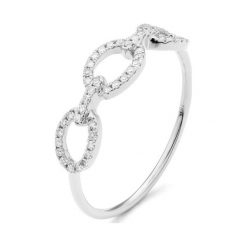 Zjawiskowy Złoty Pierścionek - złoto 585, Diament 0,15ct. Żółte pierścionki damskie W.KRUK, z diamentem, złote. Za 1990,00 zł.