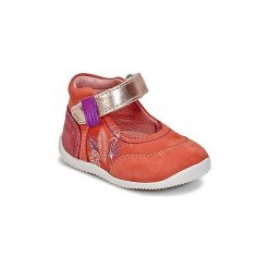 Baleriny Dziecko Kickers BIMAMBO. Pomarańczowe baleriny dziewczęce Kickers, bez wzorów, bez obcasa. Za 231,20 zł.