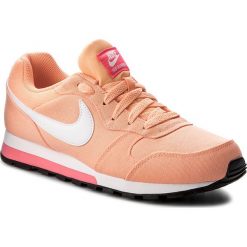 Buty NIKE - Md Runner 2 749869 801 Sunset Glow/White/Racer Pink. Pomarańczowe buty sportowe damskie Nike, z materiału, sportowe. W wyprzedaży za 229,00 zł.