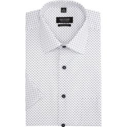 Koszule męskie: koszula bexley 2832 krótki rękaw custom fit biały