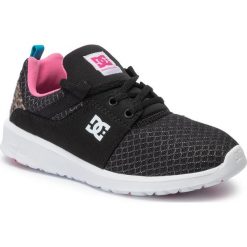 Sneakersy DC - Heathrow Tx Se ADJS700025 Black/Pink/Black(Kpk). Czarne półbuty damskie DC, z tworzywa sztucznego. W wyprzedaży za 209,00 zł.