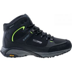 Buty trekkingowe męskie: Hi-tec Buty męskie Torne black/mid grey/lime r. 43