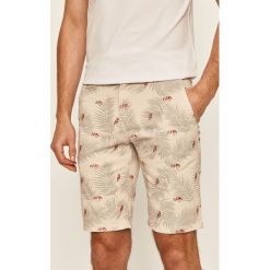 Pepe Jeans - Szorty Blackburn. Brązowe spodenki i szorty męskie Pepe Jeans, l, bez wzorów, z elastanu, casualowe. Za 319,90 zł.