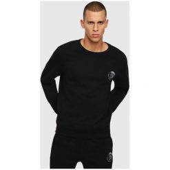 Diesel Bluza Męska Willy M Czarna. Czarne bluzy męskie Diesel, m, bez wzorów, bez kołnierzyka, bez rękawów, bez kaptura. Za 289,00 zł.