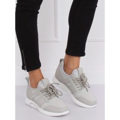 Buty sportowe szare X-9762 GREY. Szare buty sportowe damskie obuwie damskie, z tkaniny. Za 66,56 zł.