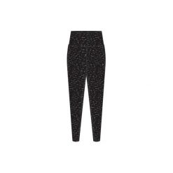 Spodnie marchewki do tańca nowoczesnego damskie. Czarne spodnie damskie do fitnessu marki DOMYOS, l, z elastanu. Za 79,99 zł.