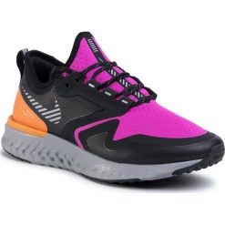 Buty NIKE - Odyssey React 2 Shield BQ1672 600 Fire Pink/Metalic Silver. Czarne buty sportowe damskie Nike, bez wzorów, z tworzywa sztucznego, sportowe, do biegania. Za 599,00 zł.