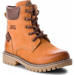 Trapery LASOCKI KIDS - CI12-ASPEN-16A Beżowy Ciemny. Pomarańczowe śniegowce chłopięce marki Lasocki Kids, bez zapięcia. Za 149,99 zł.