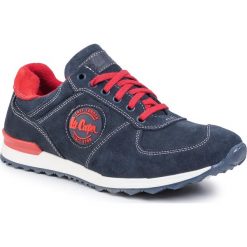 Sneakersy LEE COOPER - LCJP-19-01-032 Navy/Red. Niebieskie sneakersy męskie Lee Cooper, bez zapięcia. W wyprzedaży za 229,00 zł.