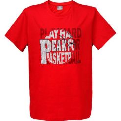 T-shirty męskie: PEAK T-shirt męski czerwony r. XL F652681