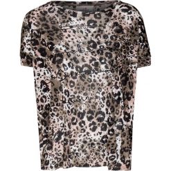 T-shirt DEHA DANCE Brązowy|Print. Brązowe t-shirty damskie marki Deha, z nadrukiem, z okrągłym kołnierzem. Za 320,00 zł.