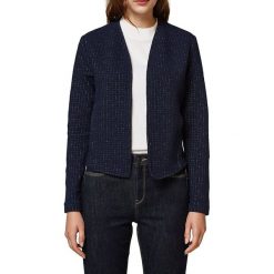Blezer w kolorze granatowym. Niebieskie bolerka i narzutki damskie Esprit, xl, w kratkę, bez rękawów. W wyprzedaży za 109,95 zł.