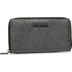 Duży Portfel Damski LOVE MOSCHINO - JC5552PP16LQ0906 Fucile. Szare portfele damskie Love Moschino, bez wzorów, ze skóry ekologicznej. Za 389,00 zł.