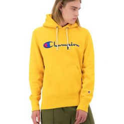 CHAMPION SWEATSHIRT REVERSE WEAVE > 212574-YS001. Bluzy męskie Champion, xl, z haftami, z bawełny, klasyczne, z kapturem, bez rękawów. W wyprzedaży za 329,99 zł.