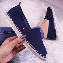 Espadryle damskie: Espadryle damskie jeansowe granatowe Big Star AA274172