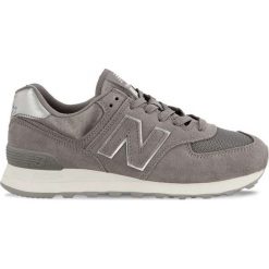 Kultowe Buty New Balance 574 WL574MMS SATEEN TAB MARBLEHEAD. Szare sneakersy damskie Molly.pl, ze skóry. Za 349,00 zł.