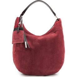 Torebka damska 85-4E-012-2. Czerwone torebki klasyczne damskie marki Wittchen, w paski, bez dodatków. Za 399,00 zł.