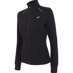 Bluzy rozpinane damskie: Bluza treningowa damska BLDF201 – czarny