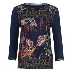 Desigual T-Shirt Damski Dalila Xs Ciemny Niebieski. Niebieskie koszulki damskie Desigual, xs, bez wzorów, bez kołnierzyka, bez rękawów. W wyprzedaży za 176,00 zł.