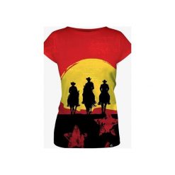 Red Dead women's t-shirt. Czerwone t-shirty damskie marki Mars from venus, s, bez wzorów, bez kołnierzyka. Za 101,40 zł.