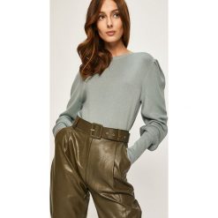 Answear - Sweter. Zielone swetry damskie ANSWEAR, s, bez wzorów, z poliesteru, bez rękawów, bez kaptura. W wyprzedaży za 79,90 zł.