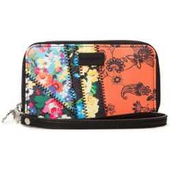 Desigual Portfel Damski Wielokolorowy Mone Gipsy Mini Zip. Różowe portfele damskie marki Desigual, bez wzorów. Za 199,00 zł.