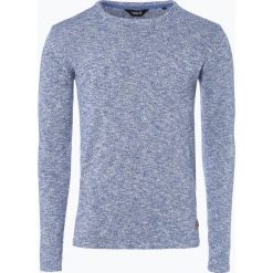 Solid - Sweter męski – Langston, niebieski. Niebieskie swetry klasyczne męskie marki Solid, s, z bawełny. Za 129,95 zł.