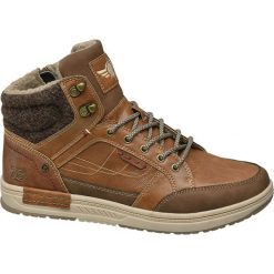 Trampki męskie Highland Creek brązowe. Brązowe trampki męskie marki Highland Creek, z materiału, na zamek. Za 159,90 zł.