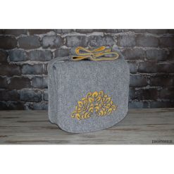 Torebki klasyczne damskie: Filcowa torba na ramię personalizowana,