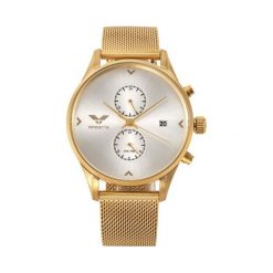 Zegarek Vendetta Zegarek męski HARLEM GOLD/SILVER VE1004 uniwersalny. Szare zegarki męskie Vendetta. Za 503,10 zł.
