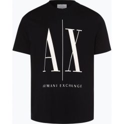 Armani Exchange - T-shirt męski, niebieski. T-shirty męskie Armani Exchange. Za 229,95 zł.
