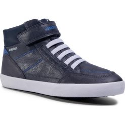 Sneakersy GEOX - J Gisli B. A J045CA 0MEBU C4226 D Navy/Royal. Niebieskie trampki chłopięce Geox, bez wzorów, ze skóry ekologicznej, bez zapięcia. Za 239,00 zł.