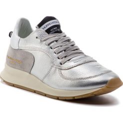 Sneakersy PHILIPPE MODEL - Montecarlo L D NTLD M002 Metal Argent. Szare półbuty damskie Philippe Model, ze skóry. W wyprzedaży za 829,00 zł.