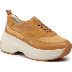 Sneakersy VAGABOND - Sprint 2.0 4829-202-13 Golden Oat. Pomarańczowe półbuty damskie Vagabond, ze skóry. W wyprzedaży za 299,00 zł.