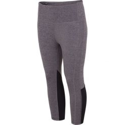 Legginsy: Legginsy treningowe dmaskie SPDF252 – ciemny szary melanż