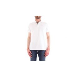 Koszulki polo z krótkim rękawem Barbour BAPOL0119. Białe koszulki męskie Barbour, s, bez wzorów, z krótkim rękawem. Za 354,26 zł.