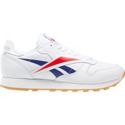 Reebok Classic Tenisówki Biały. Białe trampki męskie Reebok, bez wzorów, ze skóry, bez zapięcia. Za 257,95 zł.