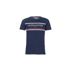 T-shirty z krótkim rękawem Jack Jones JORNEWSHAKEDOWN. Niebieskie t-shirty męskie Jack & Jones, s, bez wzorów, bez kołnierzyka, krótkie. Za 62,10 zł.
