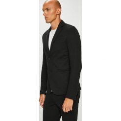 Only & Sons - Marynarka Zavier. Czarne garnitury męskie marki Only & Sons, z bawełny. W wyprzedaży za 179,90 zł.