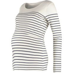 Bluzki asymetryczne: JoJo Maman Bébé Bluzka z długim rękawem ecru/navy