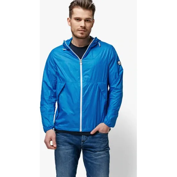 Timberland Kurtka Signal Mountain Route Racer Jkt , niebieski, rozmiar XXL. Niebieskie kurtki męskie Timberland, xxl, bez wzorów, z nylonu, długie, bez kaptura. W wyprzedaży za 219,99 zł.