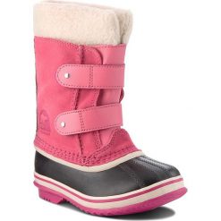 Śniegowce SOREL - Childrens 1964 Pac Strap NC1876 Tropic Pink/Rose Tropical NC1876. Różowe śniegowce dziewczęce marki Sorel, bez zapięcia. W wyprzedaży za 229,00 zł.