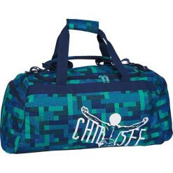 Torby podróżne: Torba sportowa „Matchbag L” w kolorze niebiesko-zielonym – 67 x 29 x 32 cm