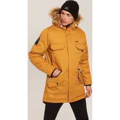 Ocieplana parka - Żółty. Żółte parki męskie House, l. Za 369,99 zł.