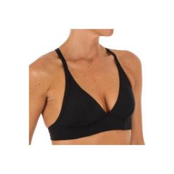 Góra kostiumu kąpielowego BEA damska. Czarne t-shirty damskie marki OLAIAN, bez wzorów, z elastanu, sportowe, z dekoltem na plecach. Za 49,99 zł.