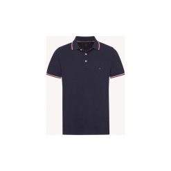 Koszulki polo z krótkim rękawem Tommy Hilfiger MW0MW09734 SLIM POLO. Niebieskie koszulki męskie TOMMY HILFIGER, s, bez wzorów, z krótkim rękawem. Za 263,05 zł.