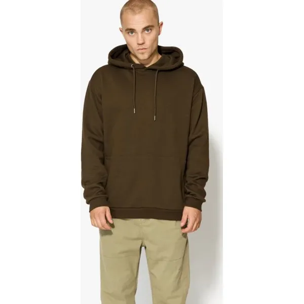 Confront Bluza Louis , khaki, rozmiar XL. Brązowe bluzy męskie Confront, xl, bez wzorów, z bawełny, klasyczne, z kapturem, bez rękawów, bez kaptura. W wyprzedaży za 79,99 zł.