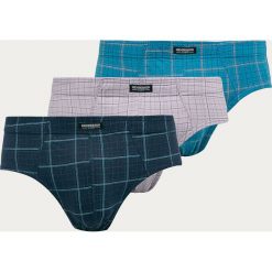 Henderson - Slipy (3-pack). Zielone bokserki męskie Henderson, xl, bez wzorów, z bawełny. Za 49,90 zł.