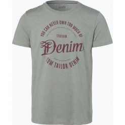 T-shirty męskie: Tom Tailor Denim – T-shirt męski, zielony